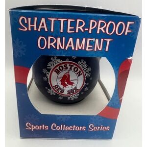 Boston Red Sox Shatterproof Ornament New In Box MLB